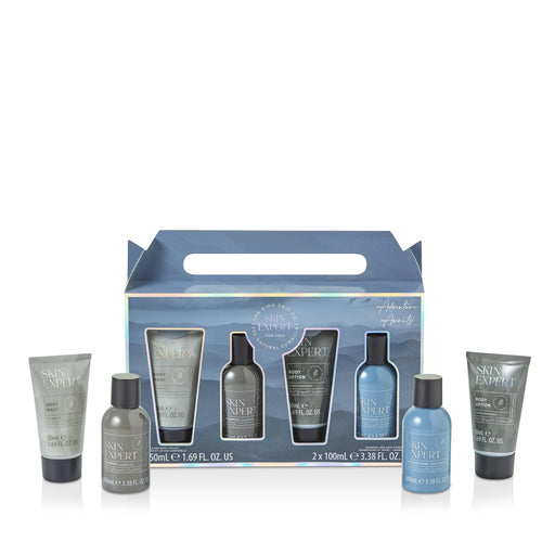 The Kind Edit Co. Skin Expert Essentials Gift Set 50ml Body Lotion + 100ml Body Wash + 50ml Face Scrub + 100ml Shampoo - Bath & Body at MyPerfumeShop by The Kind Edit Co.