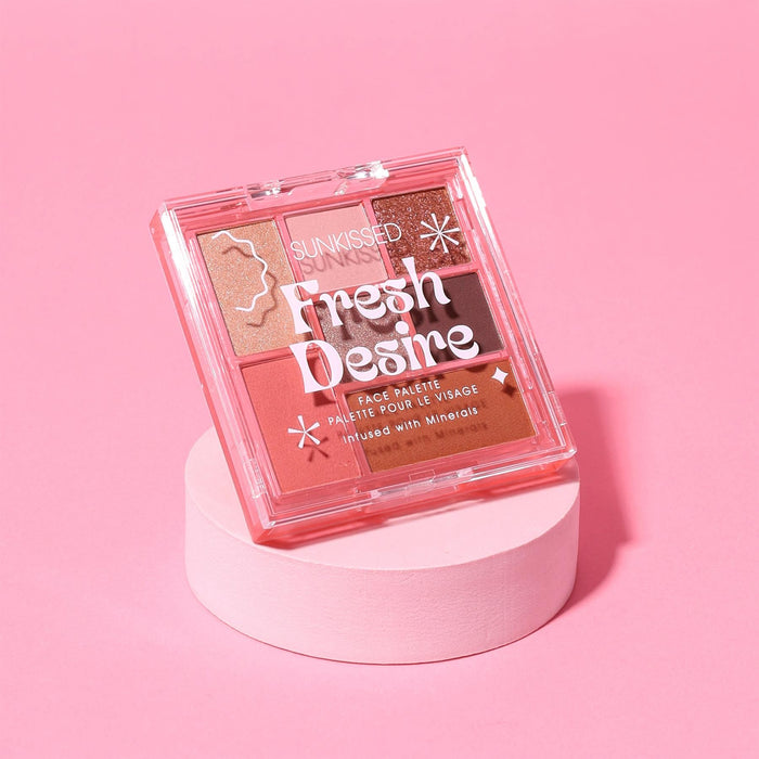 Sunkissed Fresh Desire Face Pallet - 7 Shades - Blushers at MyPerfumeShop by Sunkissed