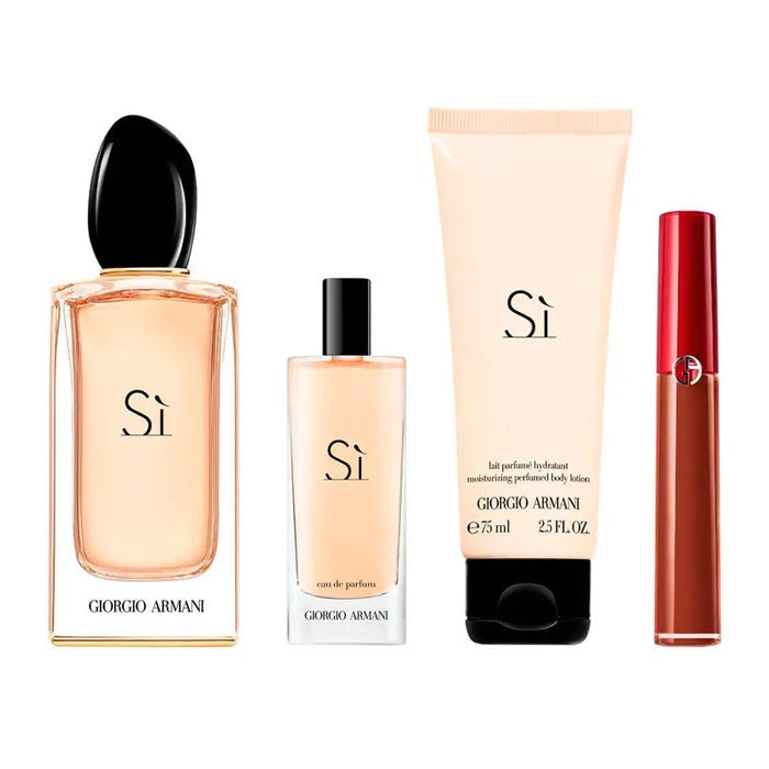 Giorgio Armani 4 Piece Si Gift Set - Gift Set at MyPerfumeShop by Giorgio Armani