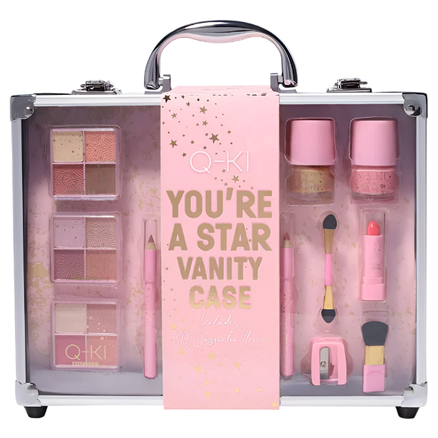 Q-KI You're A Star Vanity Case 23 Pieces