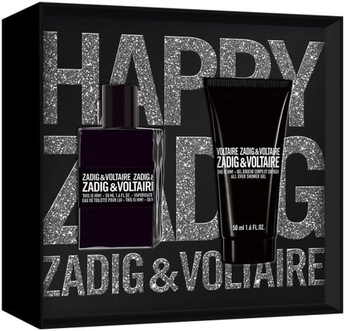 Zadig & Voltaire This is Him Gift Set 50ml EDT + 50ml Shower Gel - Fragrance at MyPerfumeShop by Zadig & Voltaire